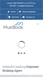 Mobile Screenshot of mustbook.ie