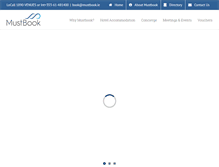 Tablet Screenshot of mustbook.ie